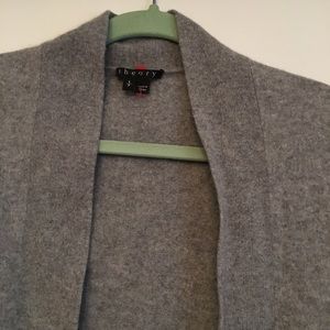 Theory nancine cashmere open sweater